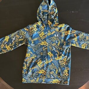 Under Armour Kids Hoodie - Blue and Yellow